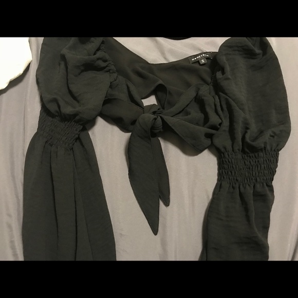 tie front top - Picture 1 of 3